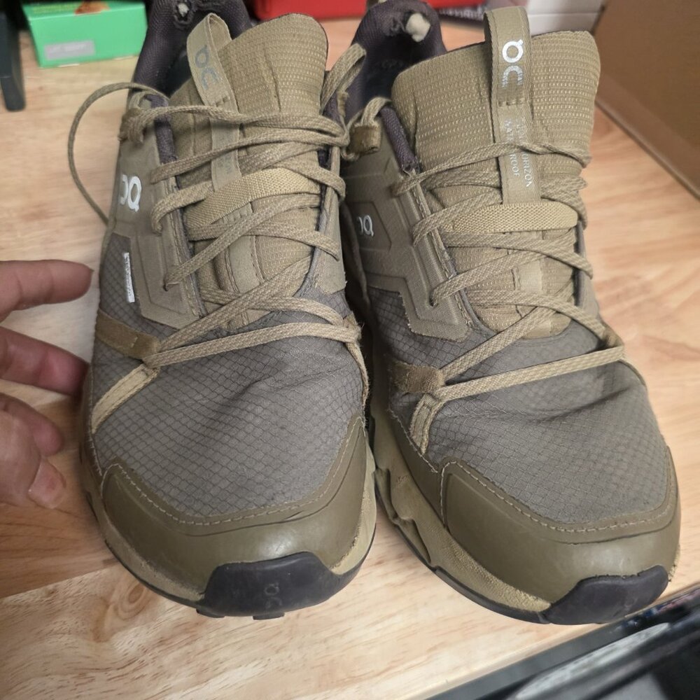On Cloud horizon Olive Thorn Womens Size 7 Outdoors Shoes Sneakers - Picture 2 of 10